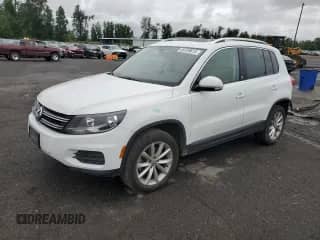 2017 Volkswagen Tiguan Wolfsburg Edition с VIN WVGRV7AX0HK003389, выставлен на аукционе Copart как лот 59709615 с пробегом 88 491 миль миль и Списание • Salvage title. История ставок и продаж доступна на DreamBid. Изображение 1.