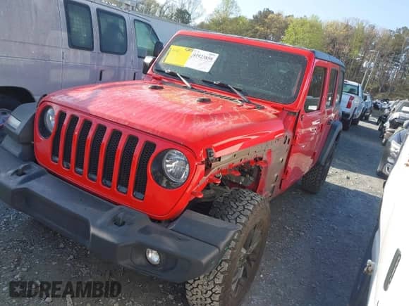 2021 Jeep Wrangler Unlimited Willys с VIN 1C4HJXDN1MW779815, выставлен на аукционе IAAI как лот 41923859 с пробегом 29 909 миль миль и . История ставок и продаж доступна на DreamBid. Изображение 2.