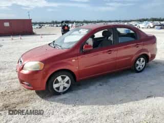 2007 Chevrolet Aveo LS z VIN KL1TD56617B051863, wystawiony jako Copart lot #79996804 z przebiegiem Nie podano mil oraz Szkoda całkowita • Salvage title. Historia ofert i sprzedaży dostępna na DreamBid. Obrazek 1.