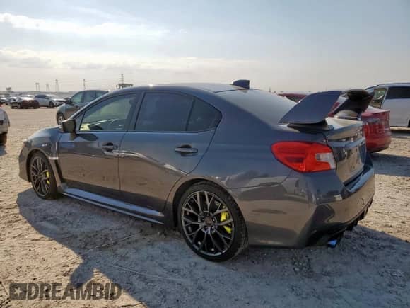 2020 Subaru WRX STI with VIN JF1VA2S65L9818040, listed as a Copart auction lot 84952915 with 17,868 mi miles and Clean title. Bid and sale history available at DreamBid. Image 2.