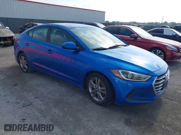 2017 Hyundai Elantra SE with VIN KMHD84LF9HU371823, listed as a IAAI auction lot 42745578 with 131,733 mi miles and . Bid and sale history available at DreamBid. Image 1.