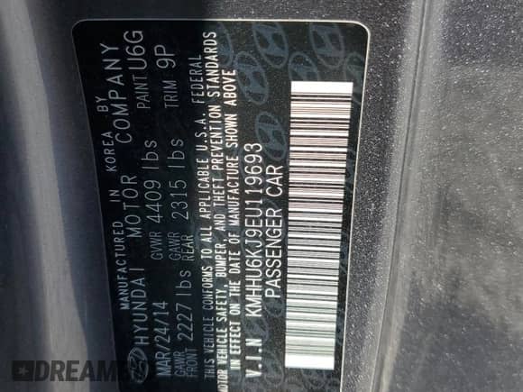 2014 Hyundai Genesis Coupe R-Spec with VIN KMHHU6KJ9EU119693, listed as a Copart auction lot 76282264 with 115,645 mi miles and Clean title. Bid and sale history available at DreamBid. Image 13.