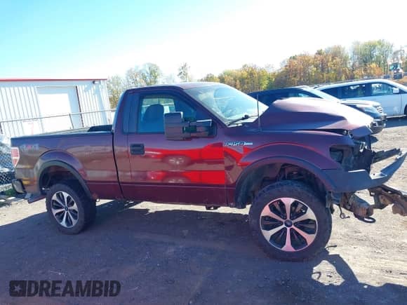 2009 Ford F-150 XL with VIN 1FTRF14W39KC48514, listed as a IAAI auction lot 43445149 with 152,681 mi miles and . Bid and sale history available at DreamBid. Image 13.