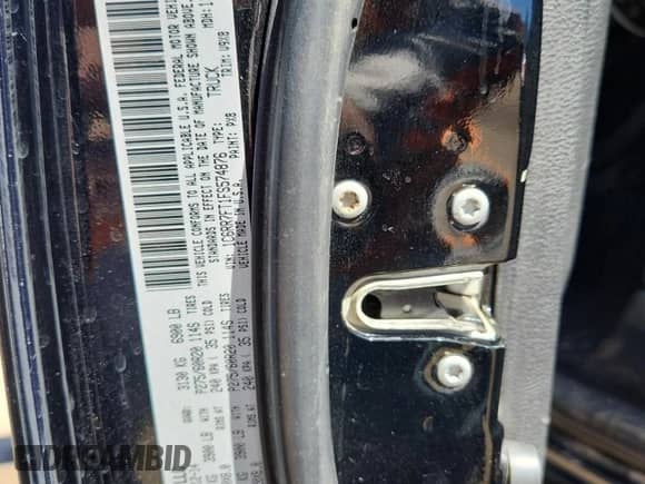 2015 Ram 1500 ST with VIN 1C6RR7FT1FS574876, listed as a Copart auction lot 80903215 with 111,173 mi miles and Salvage title. Bid and sale history available at DreamBid. Image 12.