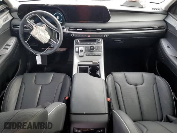 2025 Hyundai Palisade SEL Premium with VIN KM8R44GE1SU821765, listed as a Copart auction lot 67548625 with 7,510 mi miles and Salvage title. Bid and sale history available at DreamBid. Image 8.