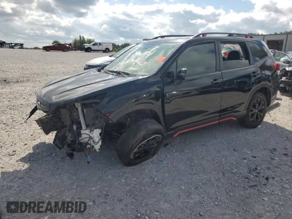 2021 Subaru Forester Special Sports z VIN JF2SKARC0MH437236, wystawiony jako Copart lot #71415955 z przebiegiem Nie podano mil oraz Nie do naprawy • Non repairable. Historia ofert i sprzedaży dostępna na DreamBid. Obrazek 1.