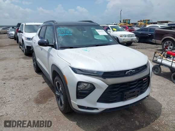 2021 Chevrolet TrailBlazer RS с VIN KL79MUSL4MB147603, выставлен на аукционе IAAI как лот 42665541 с пробегом 39 443 миль миль и . История ставок и продаж доступна на DreamBid. Изображение 1.