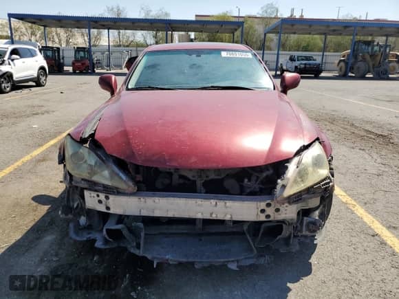 2008 Lexus IS 350 z VIN JTHBE262682013378, wystawiony jako Copart lot #70891055 z przebiegiem 171 544 mil mil oraz Szkoda całkowita • Salvage title. Historia ofert i sprzedaży dostępna na DreamBid. Obrazek 5.