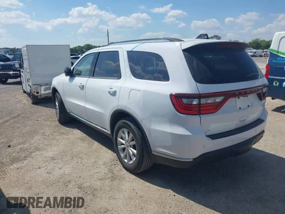 2023 Dodge Durango SXT Launch Edition with VIN 1C4RDHAG1PC582723, listed as a IAAI auction lot 43203578 with 38,253 mi miles and . Bid and sale history available at DreamBid. Image 3.