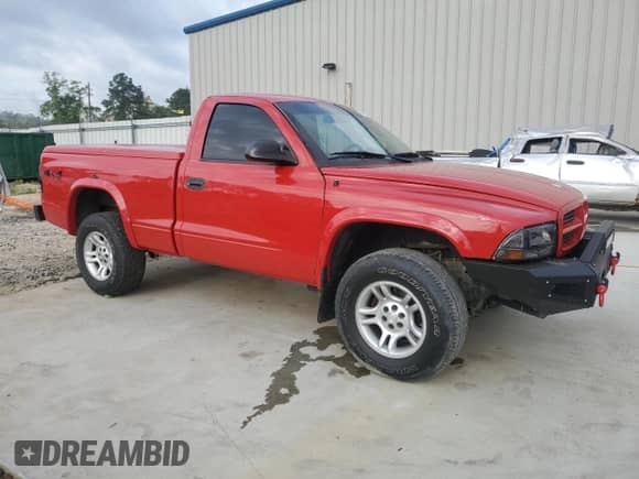 2003 Dodge Dakota with VIN 1D7GG36N23S168803, listed as a Copart auction lot 53132835 with 113,898 mi miles and Salvage title. Bid and sale history available at DreamBid. Image 4.