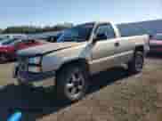 2005 Chevrolet Silverado 1500 LS with VIN 1GCEK14V15Z318515, listed as a Copart auction lot 69565925 with 82,300 mi miles and Salvage title. Bid and sale history available at DreamBid. Image 1.