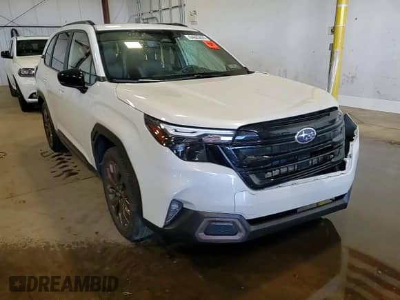 2025 Subaru Forester Special Sports z VIN JF2SLDHC7SH514455, wystawiony jako Copart lot #64605855 z przebiegiem 3 500 mil mil oraz Szkoda całkowita • Salvage title. Historia ofert i sprzedaży dostępna na DreamBid. Obrazek 14.