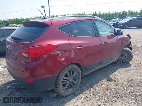 2015 Hyundai Tucson SE с VIN KM8JUCAG9FU088260, выставлен на аукционе IAAI как лот 42491711 с пробегом 154 317 миль миль и . История ставок и продаж доступна на DreamBid. Изображение 4.