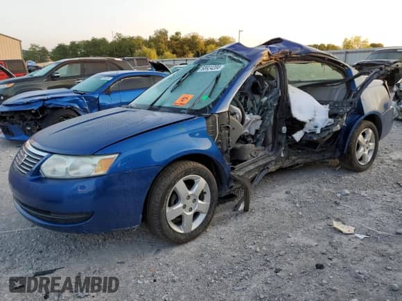 2006 Saturn ION with VIN 1G8AJ55F76Z151203, listed as a Copart auction lot 68924204 with Not provided miles and Salvage title. Bid and sale history available at DreamBid. Image 1.