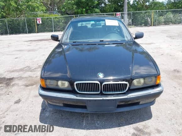 1997 BMW 7 Series 740iL with VIN WBAGJ8327VDM01744, listed as a IAAI auction lot 42880247 with 170,109 mi miles and . Bid and sale history available at DreamBid. Image 6.