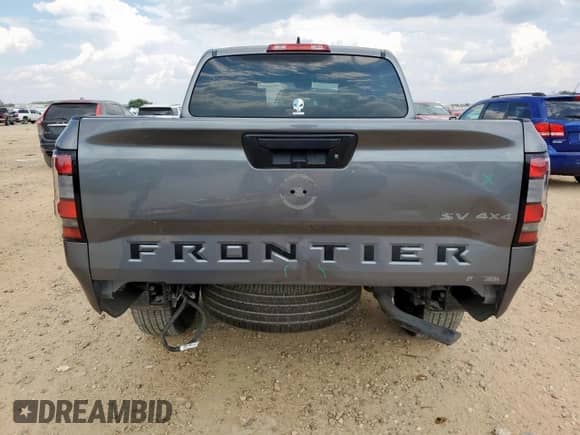 2023 Nissan Frontier Pro-4X with VIN 1N6ED1EKXPN669106, listed as a Copart auction lot 70160965 with 14,875 mi miles and Salvage title. Bid and sale history available at DreamBid. Image 6.