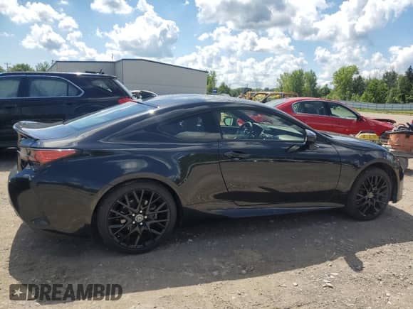 2022 Lexus RC 300 with VIN JTHD85EC8N5006650, listed as a Copart auction lot 69964045 with 16,784 mi miles and Salvage title. Bid and sale history available at DreamBid. Image 3.