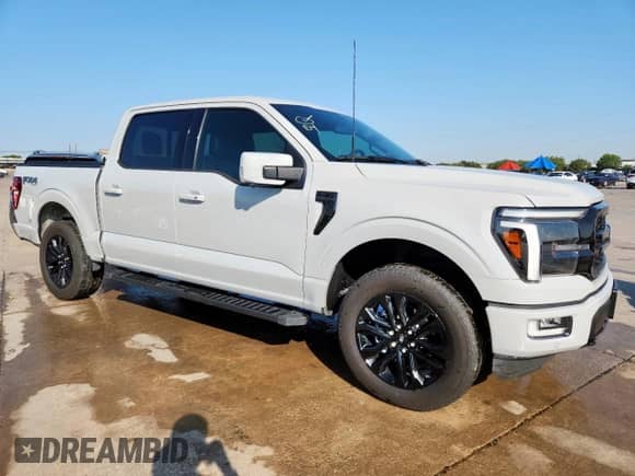 2024 Ford F-150 Lariat с VIN 1FTFW5L53RFC19395, выставлен на аукционе Copart как лот 69371805 с пробегом 11 638 миль миль и Чистый • Clean title. История ставок и продаж доступна на DreamBid. Изображение 4.