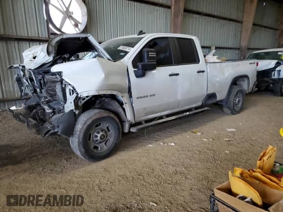 2020 Chevrolet Silverado 2500HD Work Truck с VIN 1GC2WLE76LF331424, выставлен на аукционе Copart как лот 71933214 с пробегом Не указан миль и Списание • Salvage title. История ставок и продаж доступна на DreamBid. Изображение 1.