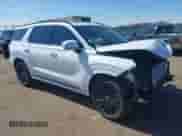 2025 Hyundai Palisade Calligraphy z VIN KM8R7DGE5SU894497, wystawiony jako IAAI lot #41772277 z przebiegiem 795 mil mil oraz . Historia ofert i sprzedaży dostępna na DreamBid. Obrazek 1.