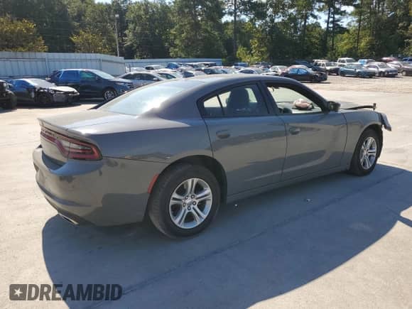 2023 Dodge Charger SXT z VIN 2C3CDXBG3PH663237, wystawiony jako Copart lot #70986825 z przebiegiem 65 228 mil mil oraz Szkoda całkowita • Salvage title. Historia ofert i sprzedaży dostępna na DreamBid. Obrazek 3.