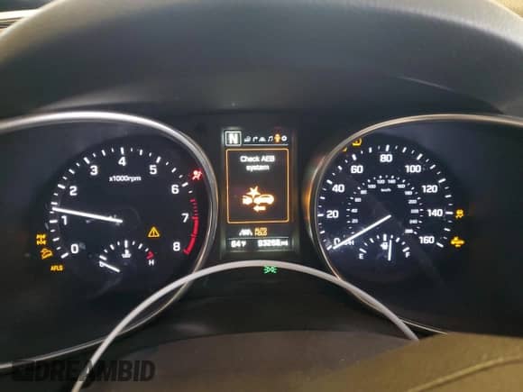 2017 Hyundai Santa Fe SE Ultimate with VIN KM8SRDHF6HU248087, listed as a Copart auction lot 80115775 with 93,268 mi miles and Salvage title. Bid and sale history available at DreamBid. Image 9.