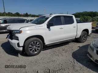 2022 Chevrolet Silverado 1500 RST z VIN 3GCPWDED1NG184285, wystawiony jako Copart lot #53602425 z przebiegiem 59 934 mil mil oraz Szkoda całkowita • Salvage title. Historia ofert i sprzedaży dostępna na DreamBid. Obrazek 1.