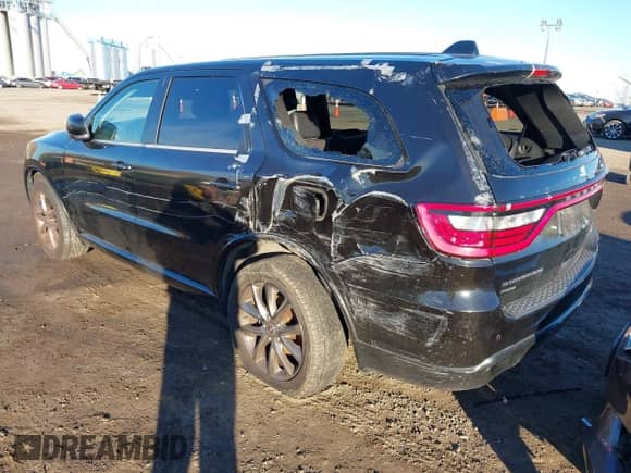 2017 Dodge Durango GT with VIN 1C4RDJDGXHC775246, listed as a IAAI auction lot 43488709 with 68,598 mi miles and . Bid and sale history available at DreamBid. Image 3.
