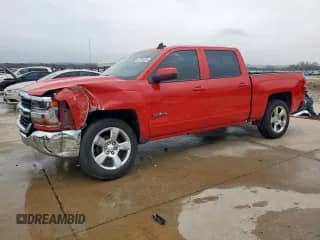 2017 Chevrolet Silverado 1500 LT with VIN 3GCPCREC6HG307077, listed as a Copart auction lot 47546585 with 138,118 mi miles and Salvage title. Bid and sale history available at DreamBid. Image 1.