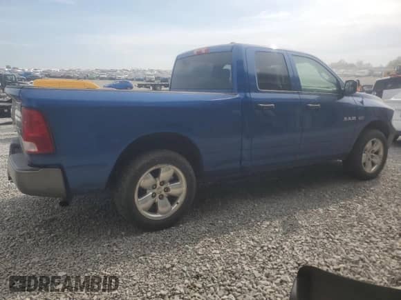 2009 Dodge 1500 SLT with VIN 1D3HV18T99S728675, listed as a Copart auction lot 53579755 with 289,397 mi miles and Salvage title. Bid and sale history available at DreamBid. Image 3.