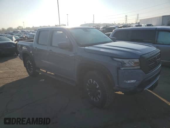 2022 Nissan Frontier S with VIN 1N6ED1EK7NN631071, listed as a Copart auction lot 80645265 with 35,627 mi miles and Clean title. Bid and sale history available at DreamBid. Image 4.