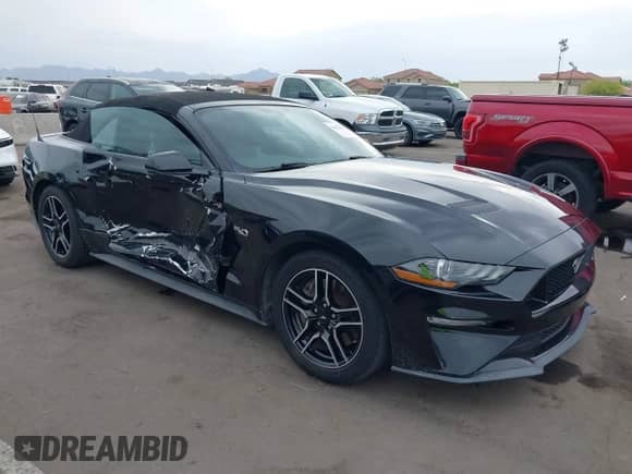 2020 Ford Mustang GT Premium с VIN 1FATP8FF5L5119453, выставлен на аукционе IAAI как лот 42022468 с пробегом 85 522 миль миль и . История ставок и продаж доступна на DreamBid. Изображение 1.