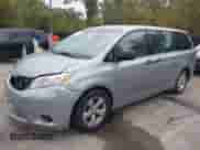 2014 Toyota Sienna L with VIN 5TDZK3DCXES497697, listed as a IAAI auction lot 43397896 with 247,187 mi miles and . Bid and sale history available at DreamBid. Image 2.