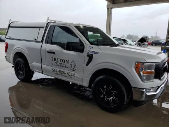 2021 Ford F-150 XL с VIN 1FTMF1CB6MKE34369, выставлен на аукционе Copart как лот 80824095 с пробегом 72 119 миль миль и Списание • Salvage title. История ставок и продаж доступна на DreamBid. Изображение 4.