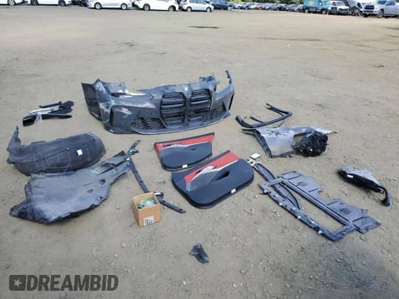 2025 BMW M3 Competition xDrive с VIN WBS33HJ0XSFT90597, выставлен на аукционе Copart как лот 65596505 с пробегом 3 607 миль миль и Списание • Salvage title. История ставок и продаж доступна на DreamBid. Изображение 12.