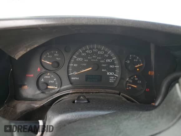 2003 Chevrolet Express Cargo YF7 Upfitter with VIN 1GBFG15T231136969, listed as a Copart auction lot 80993815 with 222,028 mi miles and Salvage title. Bid and sale history available at DreamBid. Image 9.