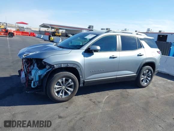 2025 Chevrolet Equinox FWD LT с VIN 3GNAXHEG3SL110879, выставлен на аукционе IAAI как лот 41498383 с пробегом 3 838 миль миль и . История ставок и продаж доступна на DreamBid. Изображение 15.