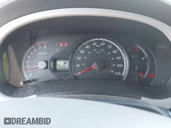 2012 Toyota Sienna with VIN 5TDKA3DC9CS011950, listed as a IAAI auction lot 43110593 with 109,667 mi miles and . Bid and sale history available at DreamBid. Image 7.