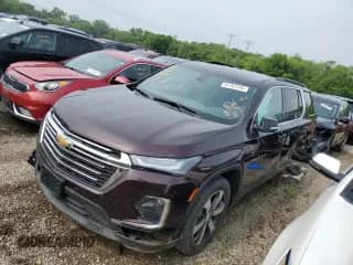 2023 Chevrolet Traverse LT с VIN 1GNEVHKW6PJ278565, выставлен на аукционе Copart как лот 57167245 с пробегом 35 260 миль миль и Списание • Salvage title. История ставок и продаж доступна на DreamBid. Изображение 1.