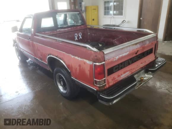 1991 Chevrolet S-10 с VIN 1GCCS14Z9M0140365, выставлен на аукционе Copart как лот 80692624 с пробегом 168 926 миль миль и Списание • Salvage title. История ставок и продаж доступна на DreamBid. Изображение 2.