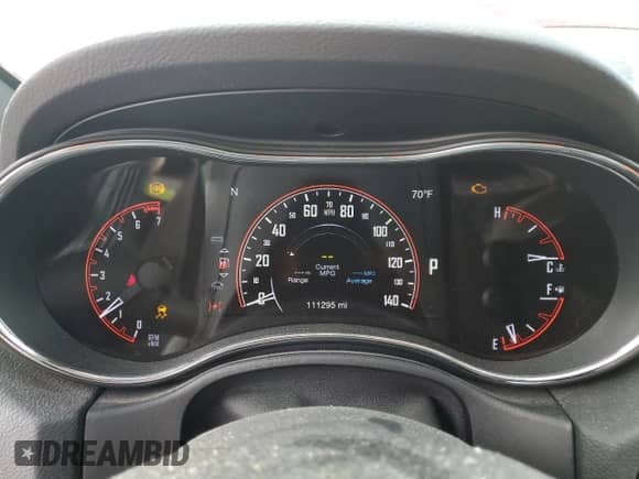 2017 Dodge Durango Citadel with VIN 1C4RDJEG8HC666962, listed as a Copart auction lot 53888965 with 111,295 mi miles and Salvage title. Bid and sale history available at DreamBid. Image 9.