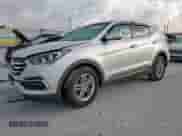 2017 Hyundai Santa Fe 2.4L with VIN 5XYZT3LB4HG461155, listed as a Copart auction lot 82757925 with 112,526 mi miles and Salvage title. Bid and sale history available at DreamBid. Image 1.