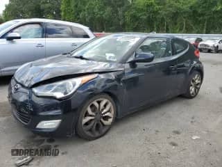 2012 Hyundai Veloster w/Gray Int z VIN KMHTC6AD8CU046631, wystawiony jako Copart lot #68106965 z przebiegiem 120 090 mil mil oraz Szkoda całkowita • Salvage title. Historia ofert i sprzedaży dostępna na DreamBid. Obrazek 1.