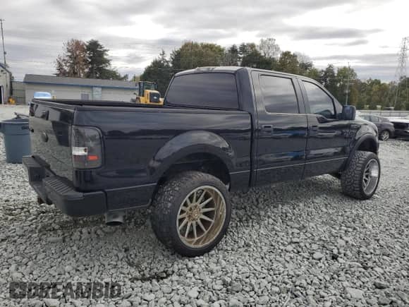 2006 Ford F-150 XLT with VIN 1FTPW14V36FA88511, listed as a Copart auction lot 69152395 with 216,622 mi miles and Salvage title. Bid and sale history available at DreamBid. Image 3.