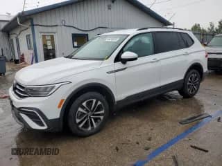 2022 Volkswagen Tiguan S с VIN 3VV0B7AX5NM094770, выставлен на аукционе Copart как лот 66638535 с пробегом 38 065 миль миль и Списание • Salvage title. История ставок и продаж доступна на DreamBid. Изображение 1.