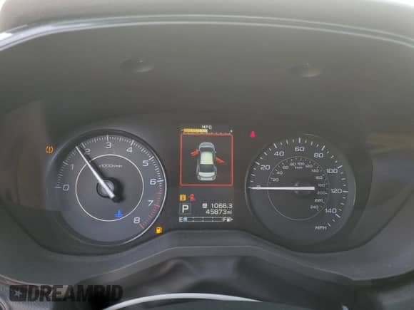 2021 Subaru Impreza with VIN 4S3GTAB69M3711343, listed as a Copart auction lot 65803885 with 45,873 mi miles and Salvage title. Bid and sale history available at DreamBid. Image 9.