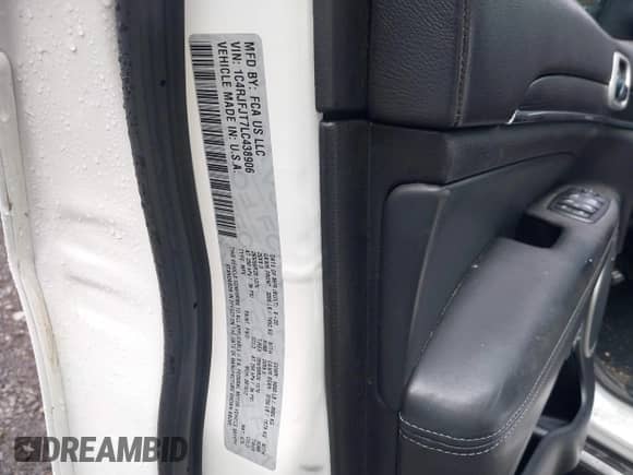 2020 Jeep Grand Cherokee Summit с VIN 1C4RJFJT7LC438906, выставлен на аукционе IAAI как лот 42426147 с пробегом 34 426 миль миль и . История ставок и продаж доступна на DreamBid. Изображение 9.