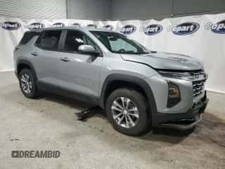 2025 Chevrolet Equinox FWD LT с VIN 3GNAXHEG8SL228782, выставлен на аукционе Copart как лот 47277755 с пробегом 5 400 миль миль и Списание • Salvage title. История ставок и продаж доступна на DreamBid. Изображение 4.
