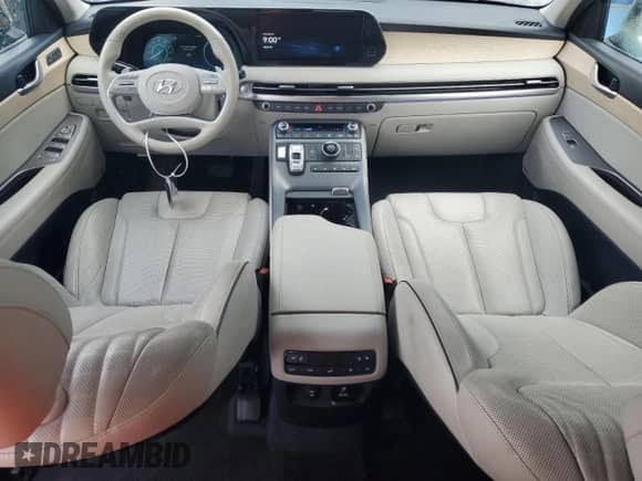 2024 Hyundai Palisade Limited with VIN KM8R54GE7RU681972, listed as a Copart auction lot 86835595 with 45,573 mi miles and Clean title. Bid and sale history available at DreamBid. Image 8.