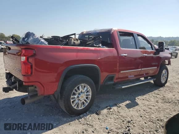 2023 Chevrolet Silverado 2500HD High Country с VIN 1GC4YREY0PF165793, выставлен на аукционе Copart как лот 71903465 с пробегом 57 606 миль миль и Списание • Salvage title. История ставок и продаж доступна на DreamBid. Изображение 3.